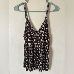 American Eagle Babydoll Tank Top